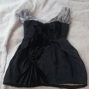 BCBG Max Azria runway origami dress